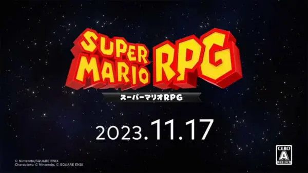 スーパーマリオＲＰＧ／YouTube「Nintendo 公式チャンネル」画面のスクリーンショット