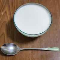 ミルクプリンの出来上がり