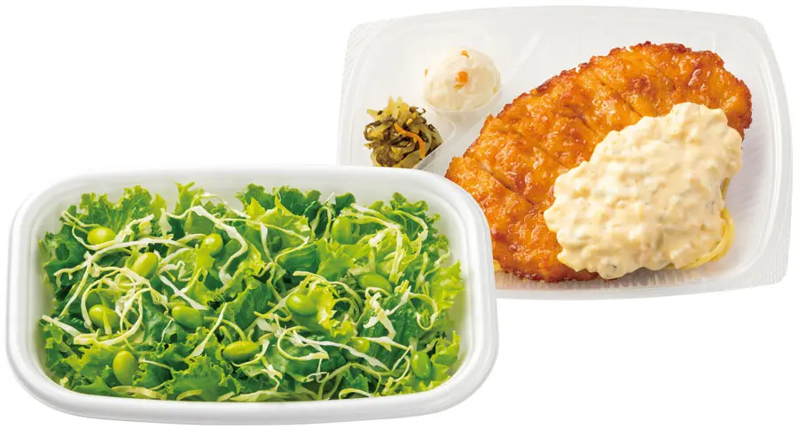 チキン南蛮サラダセット