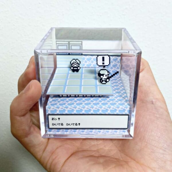 思わず「あるある！」と共感　初代ポケモンでの行動をそのまま立体ジオラマ化