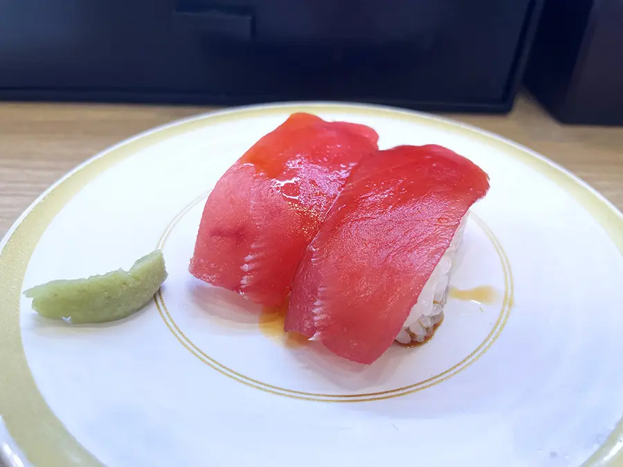 かっぱ寿司のマグロ