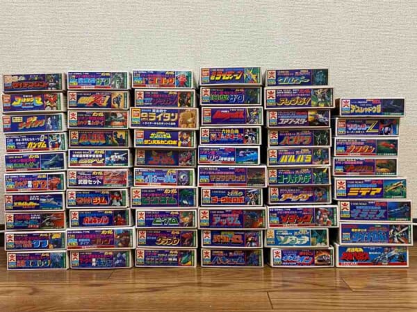 ガンプラ「ベストメカコレクション」58種コンプ！ガンダム以外もあったのか……