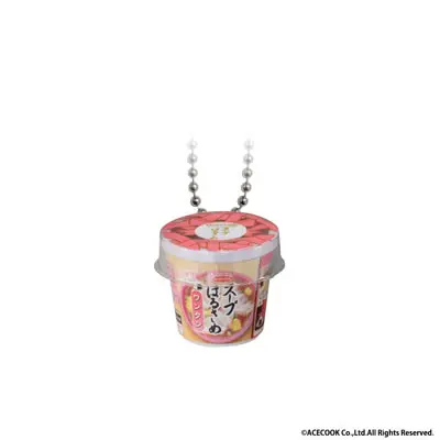 【未開封】エースコック ミニチュア チャーム ガチャ 担担麺 ワンタン麺 エースコック ミニチュアチャームコレクション [1.エースコック ワン