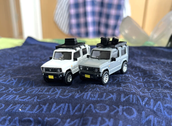 ついに発見！1/64ジムニー「JB64クロスカントリー」カプセルトイを回してみた
