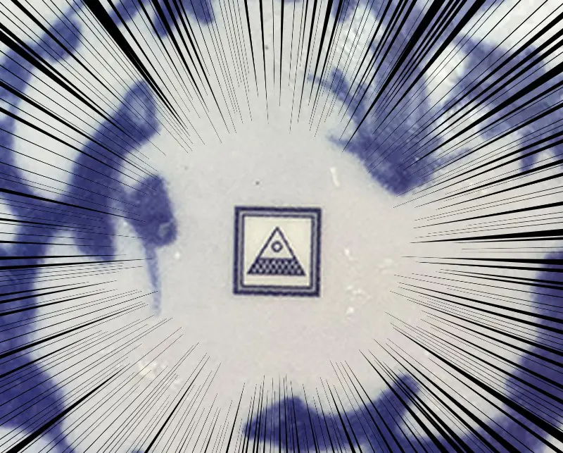 くら寿司の皿に「フリーメイソン」のマークが描かれている？真実を