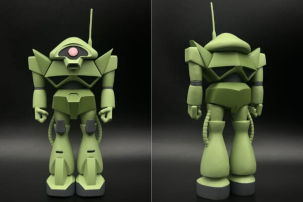 ガンダム第26話「レビル将軍の背後モニターのMS」をファンがまさかの立体化