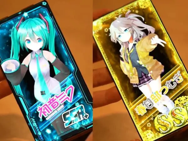 次世代のトレーディングカード？動くデジタルフィギュアカードがすごすぎた