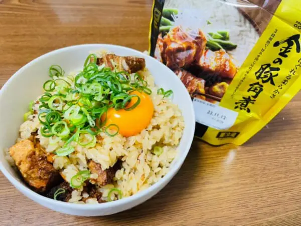 「セブンプレミアム金の豚角煮」で作る「禁断の炊き込みご飯」が絶品すぎた