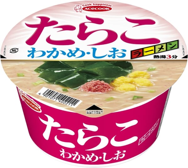 エースコックが「たらこラーメン」発売！