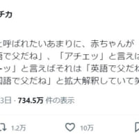 我が子の初めての言葉は「父」であって欲しい！博学な夫の行動が話題