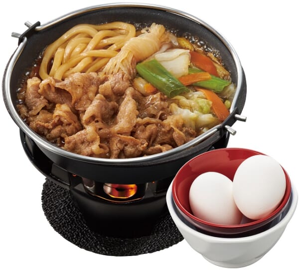 すき家が冬の定番「牛すき鍋定食」発売！新たに「肉味噌牛担々鍋定食」も登場