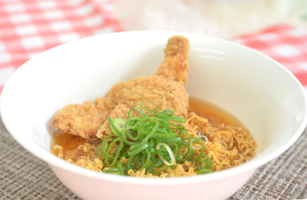 自作「モスチキンラーメン」