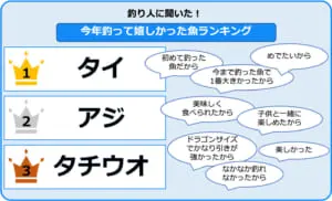 2023年に釣って嬉しかった魚ランキング