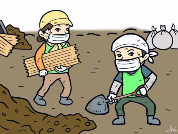 災害ボランティアに行く前にやっておくべき大切なこと