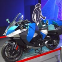 カワサキモータース「Hydrogen ICE motorcycle」