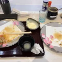 妻と一緒に完食