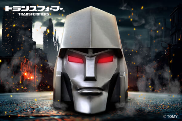 「メガトロン」の頭部をヒューマンサイズで制作