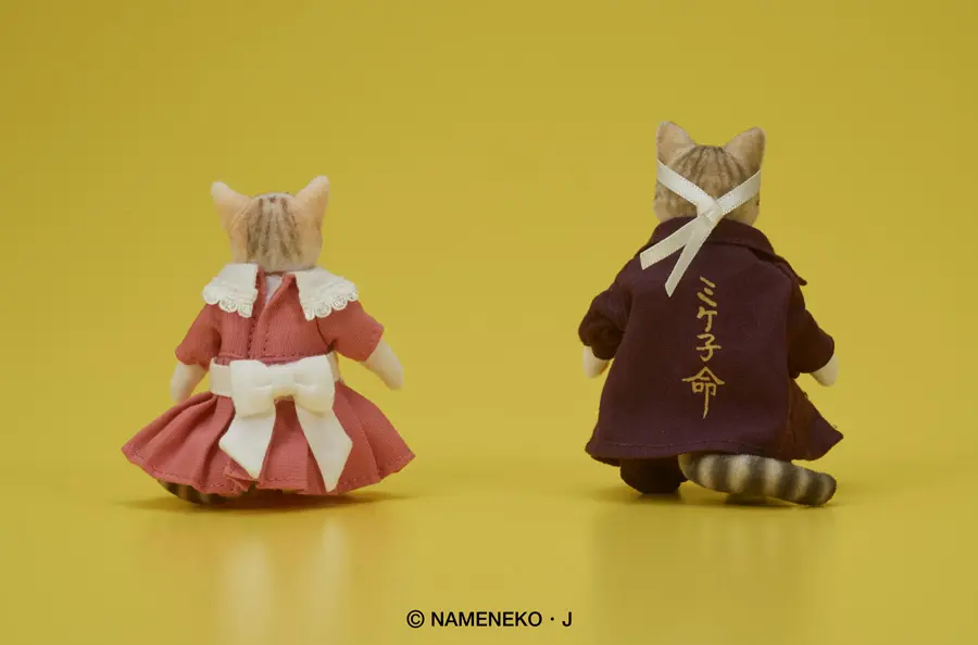 玉三郎＆ミケ子セット　後ろ姿