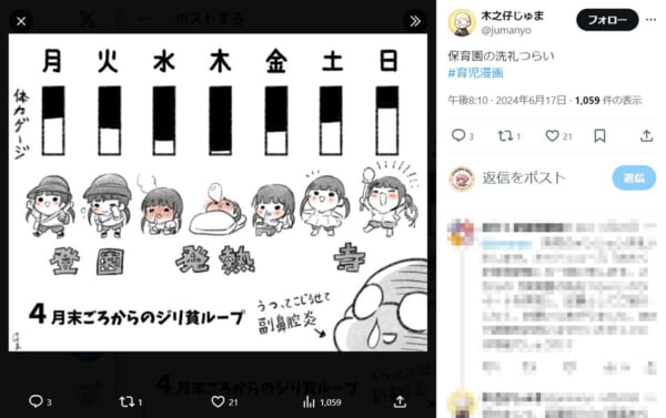 終わらない「保育園の洗礼」