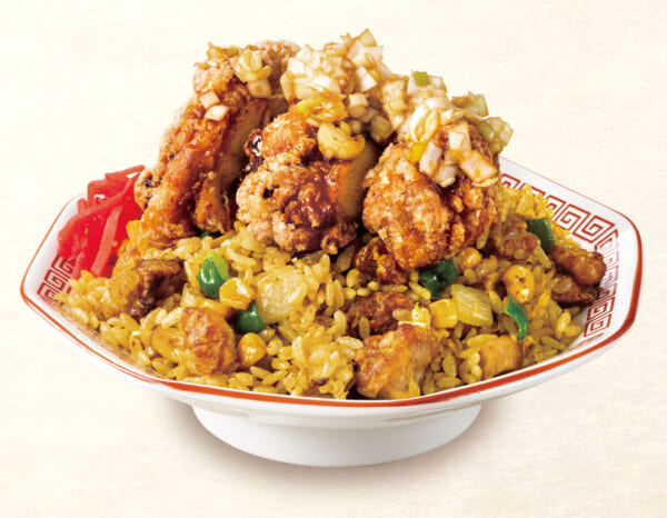 大阪王将の55周年記念メニュー「ザンギカレー炒飯」が期間限定で登場