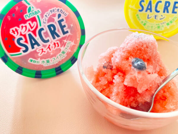 ローソン限定発売の「サクレスイカ」
