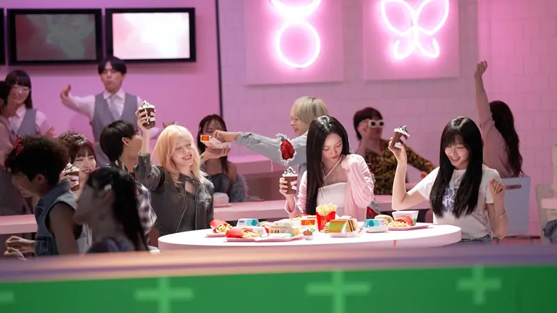 aespaがマックカフェのCMに出演！マクドナルド公式SNSでは