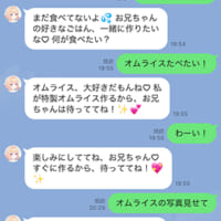 「いもうとBOT2.0」のチャット画面。テキストチャットでも妹キャラと会話が楽しめる