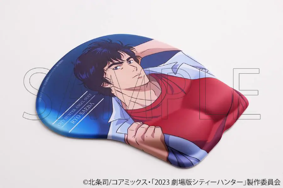 シティーハンター もっこり胸板マウスパッド＋アクリルキーホルダー 冴羽獠 もっこり」ってそういう……シティーハンター・冴羽獠の胸板が