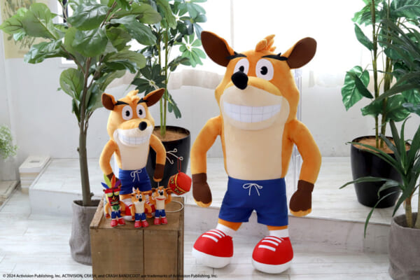 「クラッシュ・バンディクー」がクレーンゲームの景品に
