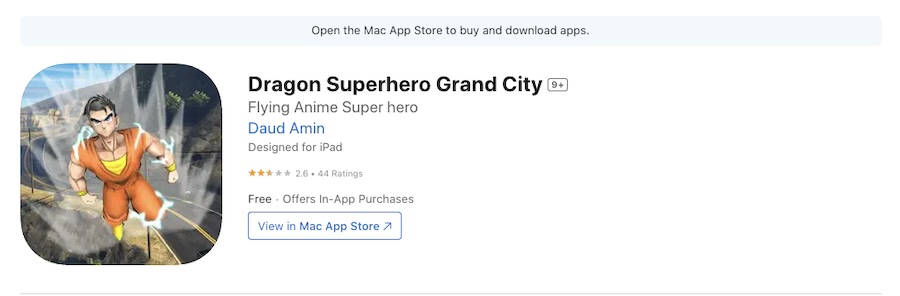 英語タイトルは「Dragon Superhero Grand City」