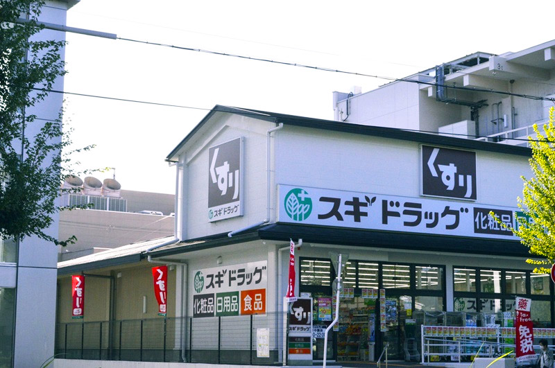 京都ならではの周辺の景観に合わせた色のスギドラック