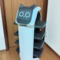 猫型配膳ロボが好きすぎる息子のためにダンボールで自作　クオリティ高すぎ！