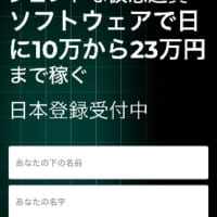 偽の仮想通貨取引サイト