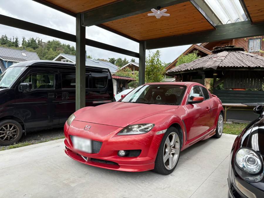 購入した状態のRX-8