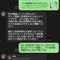 詐欺ではないか聞いてみる