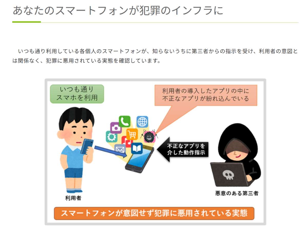 自分のスマホが犯罪インフラに？ 知らぬ間にSMS大量送信、日本サイバー犯罪センターが警鐘