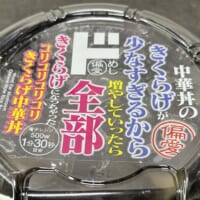 正式名称は「中華丼のきくらげが少なすぎるから増やしていったら全部きくらげになっちゃったコリコリコリコリきくらげ中華丼」