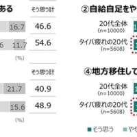 タイパと逆行する生活価値観に対する意識