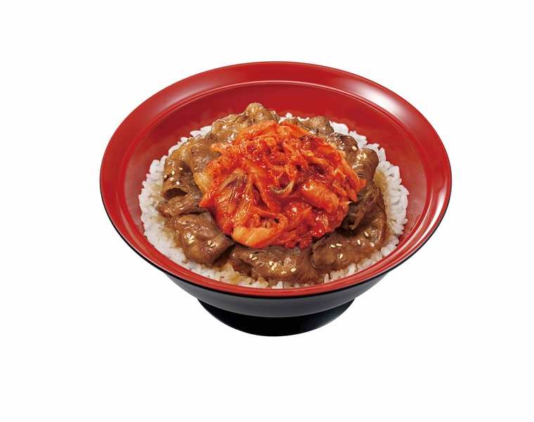 「キムチ牛カルビ焼肉丼」（並盛／税込890円）