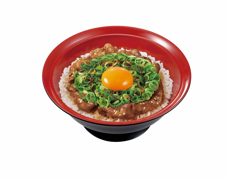 「ねぎ玉牛カルビ焼肉丼」（並盛／税込890円）