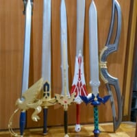 色付けした武器の写真