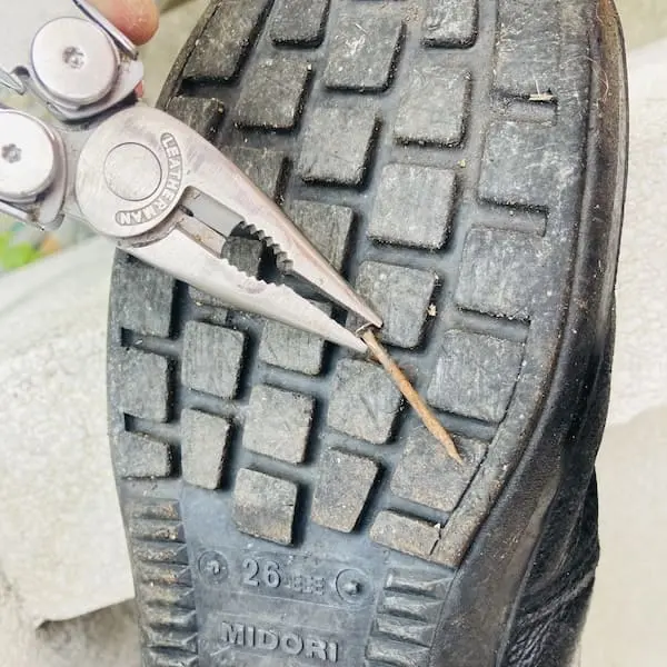 3センチほどある釘