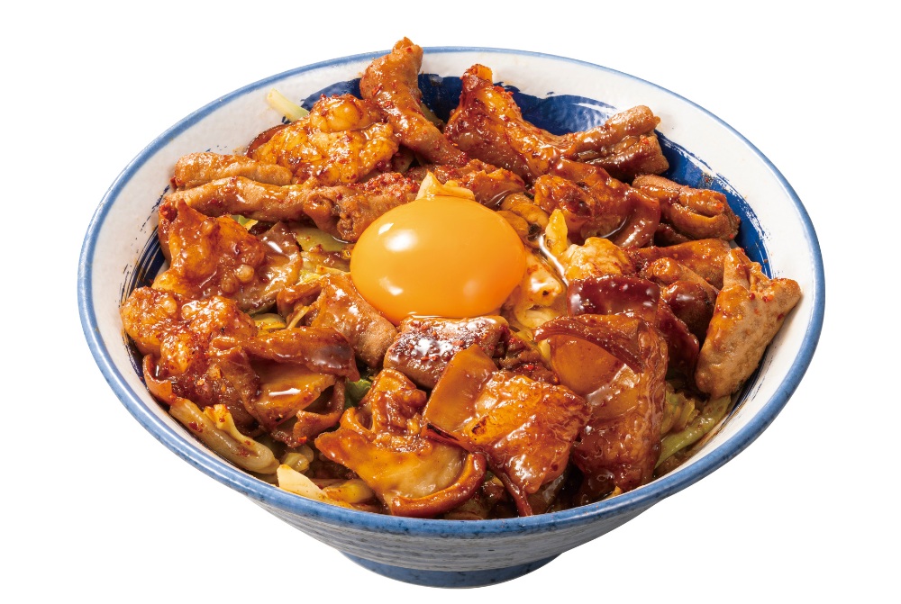 牛と豚を一度に食う！肉めし岡もとが「ホルモン丼」を期間限定発売