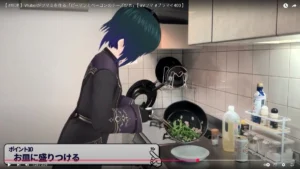 バーチャル姿のままフライパンを振る！？あるVTuberが試みた画期的な料理企画