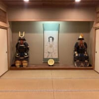 甲冑の飾り付けアフター状態