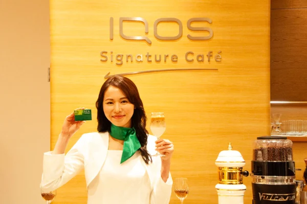 マスカット香る新作スティック「テリア シャイン パール」発売　IQOSストア全国4店舗で限定ドリンクも提供開始