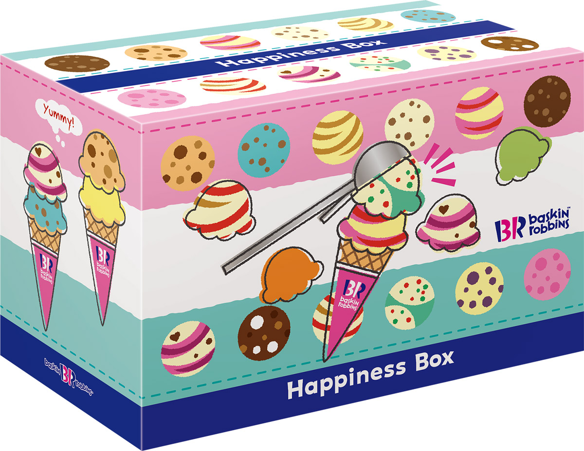 サーティワンに“なりきりセット”が登場　おうちで楽しめる「ハピネスボックス」が限定発売