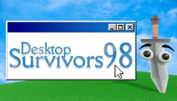 あの頃のデスクトップが戦場に！「Desktop Survivors 98」Steamに登場