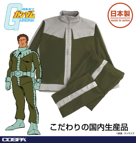 ジオン兵たちが着用しているノーマルスーツがモデル