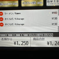 ラーメンときくらげを注文。ナガノ先生よりも多めの2皿